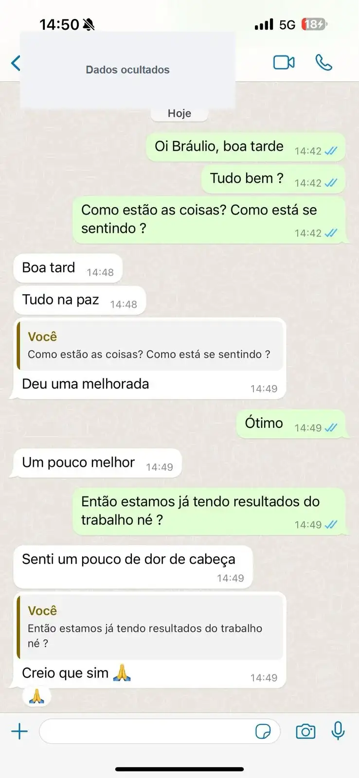 Depoimento real 2