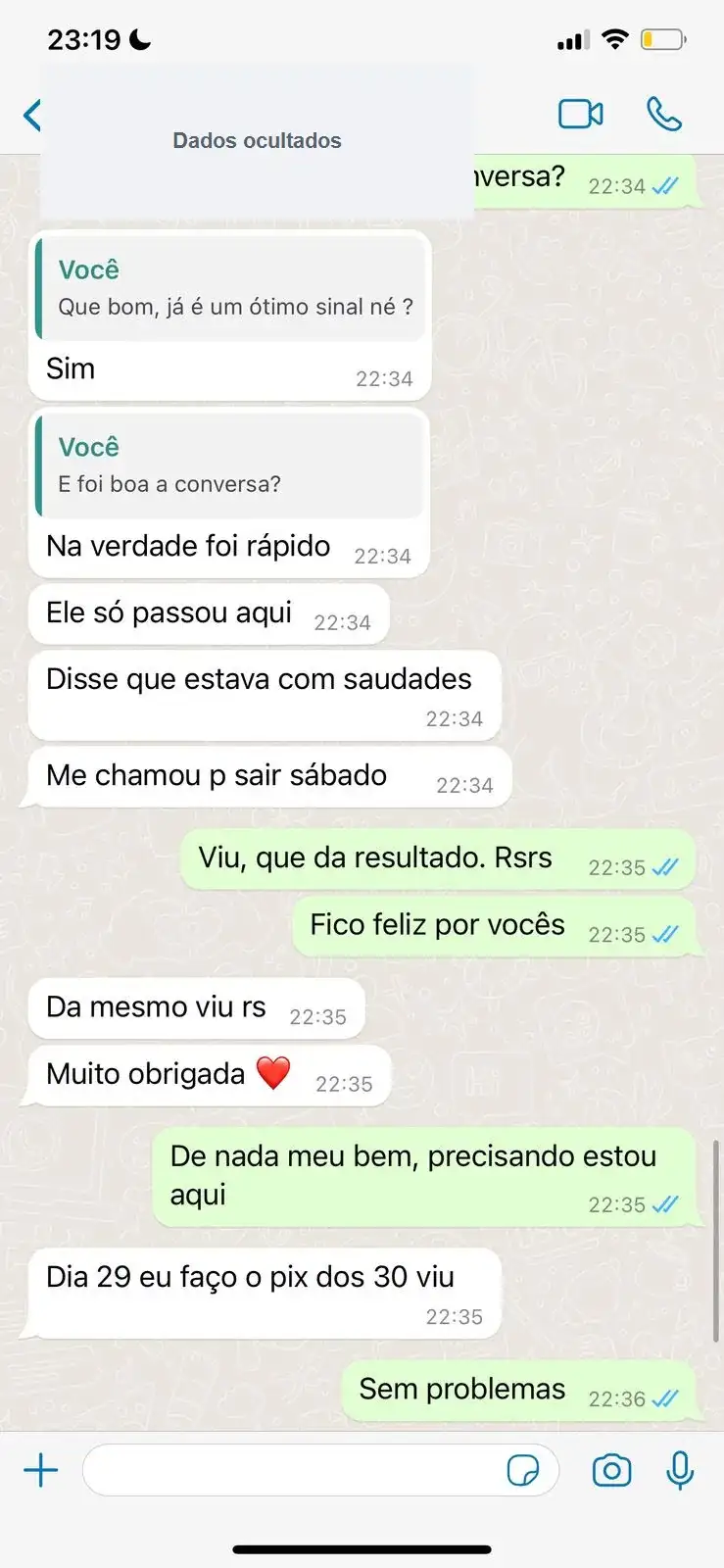 Depoimento real 16