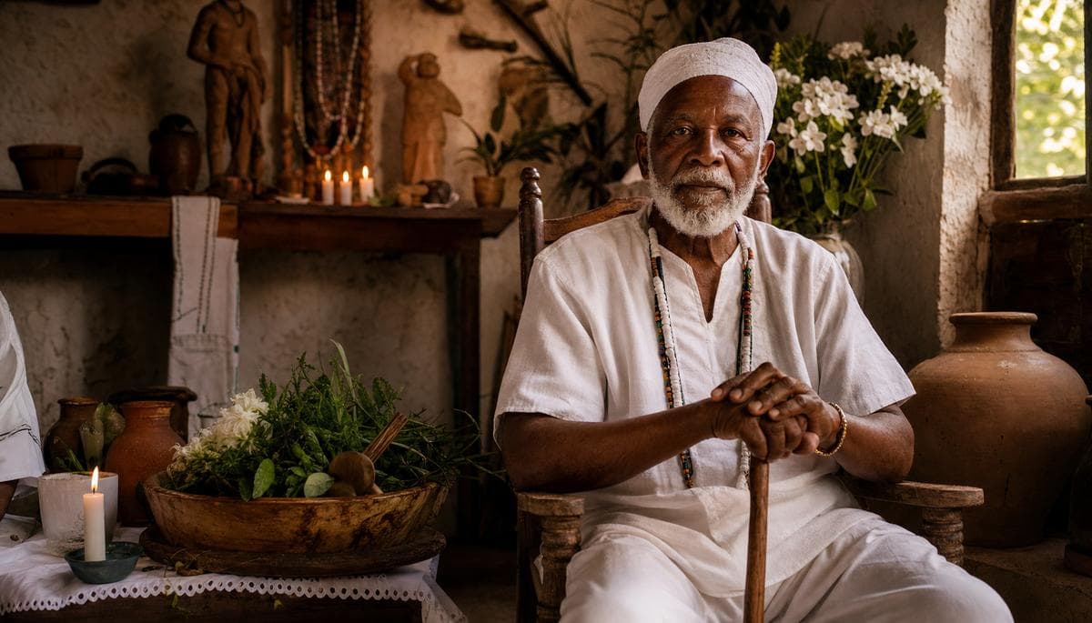 Quem é o Vovó na Umbanda: a justiça que chega com paciência