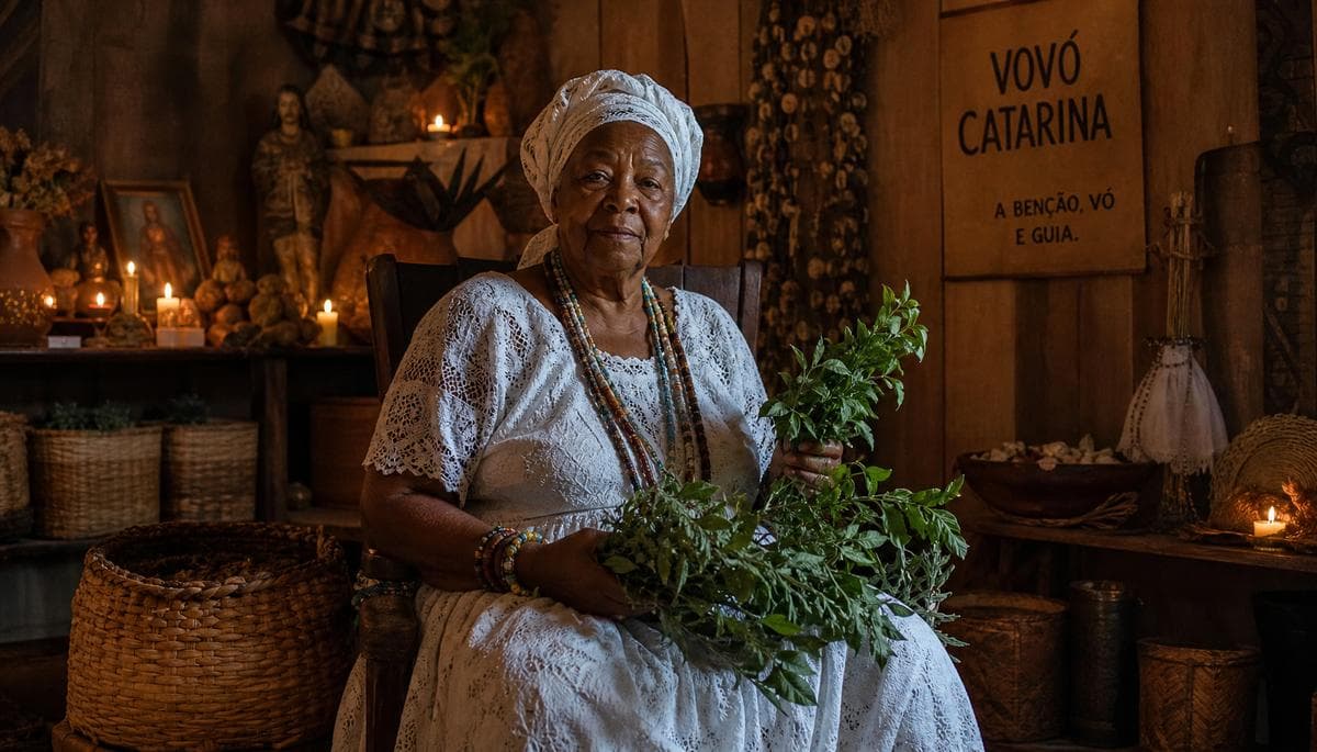 O Vovó Catarina: a velha que guarda o segredo dos terreiros