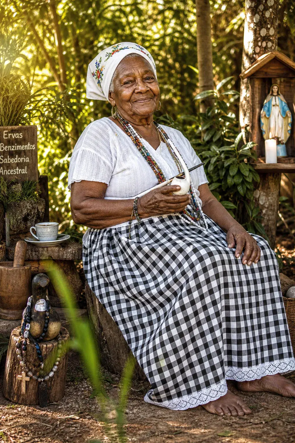 Vovó Mariana: a força que vem da terra