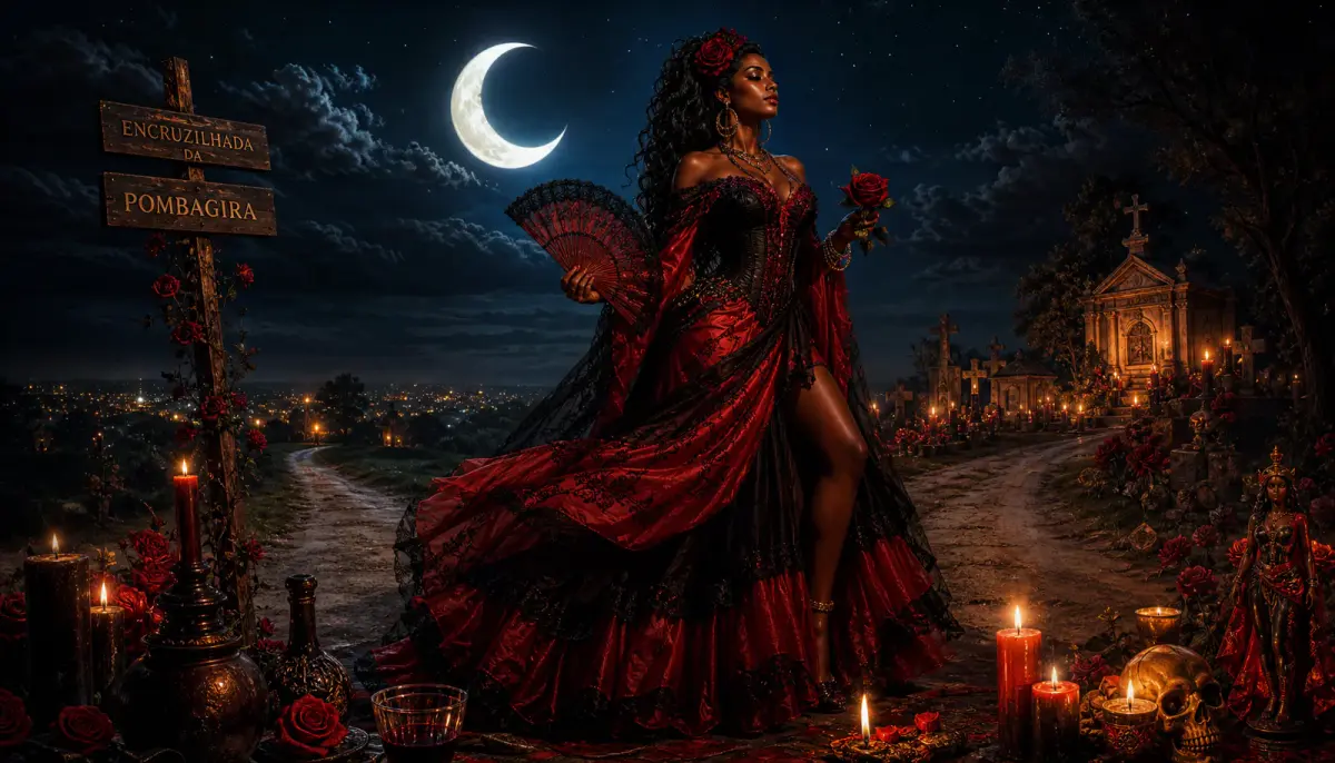 Pombagira Dama da Noite: a soberana das sombras e do mistério