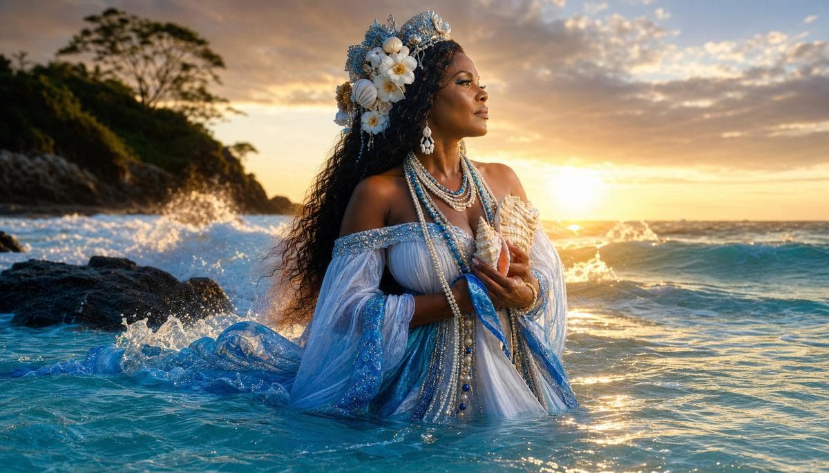 Iemanjá e as ondinhas/sereias da Umbanda: proteção das águas