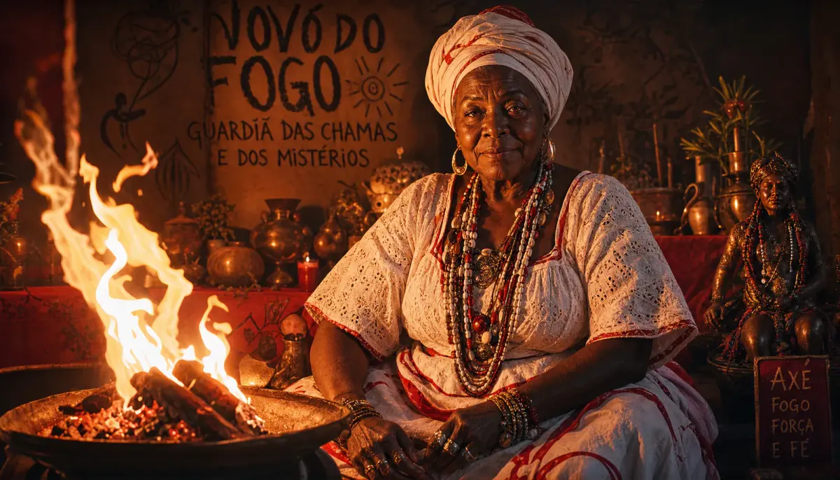 Vovó do Fogo: a velha que cuida das chamas e das transformações