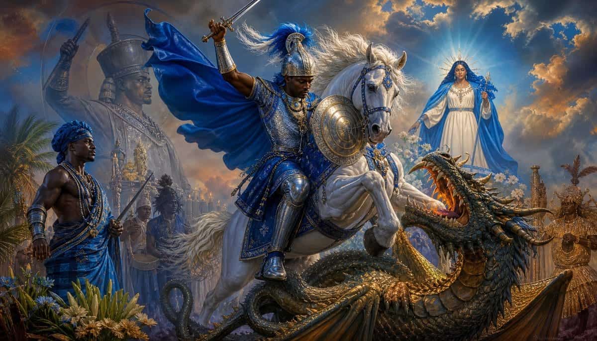 O sincretismo de Ogum com São Jorge: história do Cavaleiro