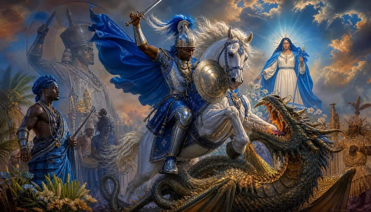 O sincretismo de Ogum com São Jorge: história do Cavaleiro