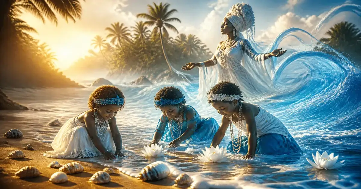 Erês da Água: as crianças divinas que protegem rios e mares na Umbanda