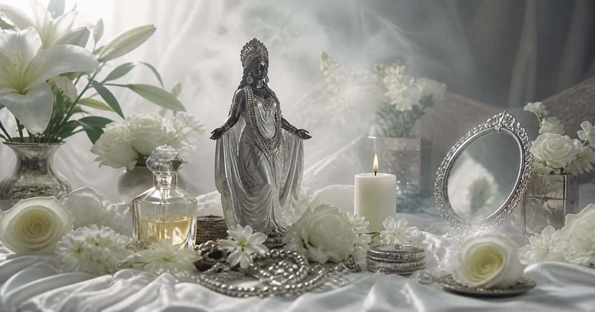 Oferenda para Ewá: flores brancas, perfumes e beleza