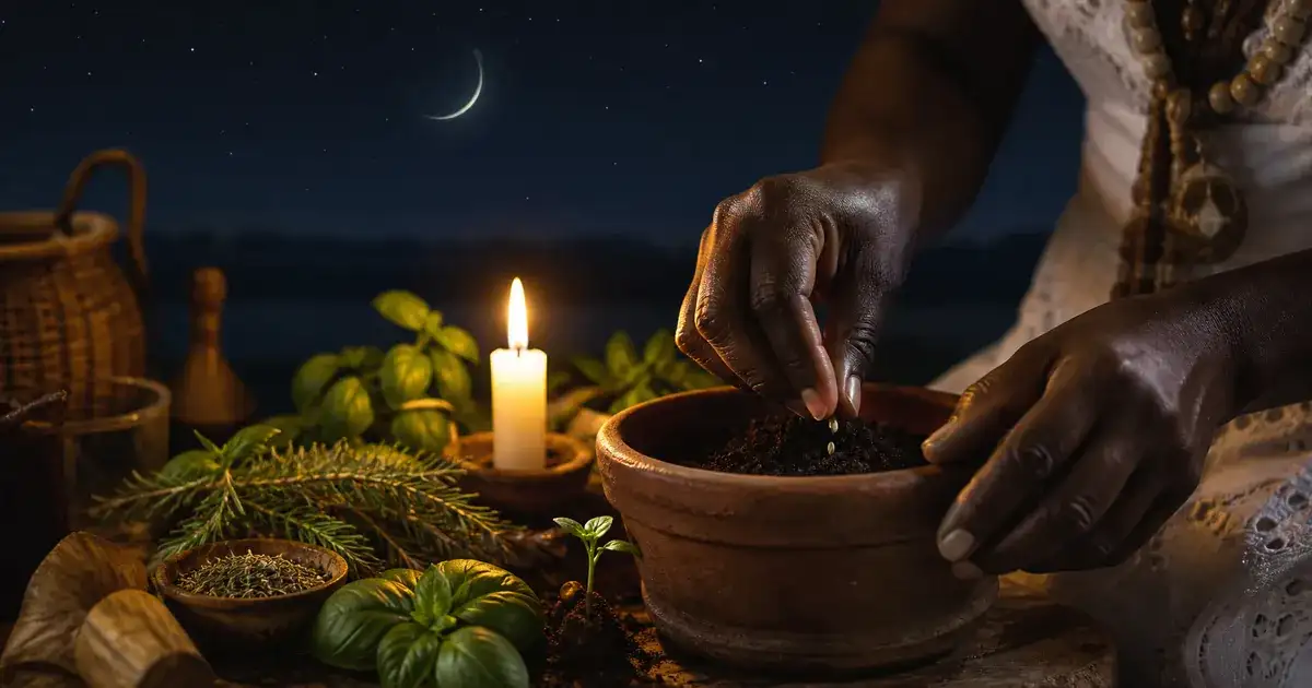 Lua Nova: Rituais de Novos Começos e Plantio de Sementes Espirituais