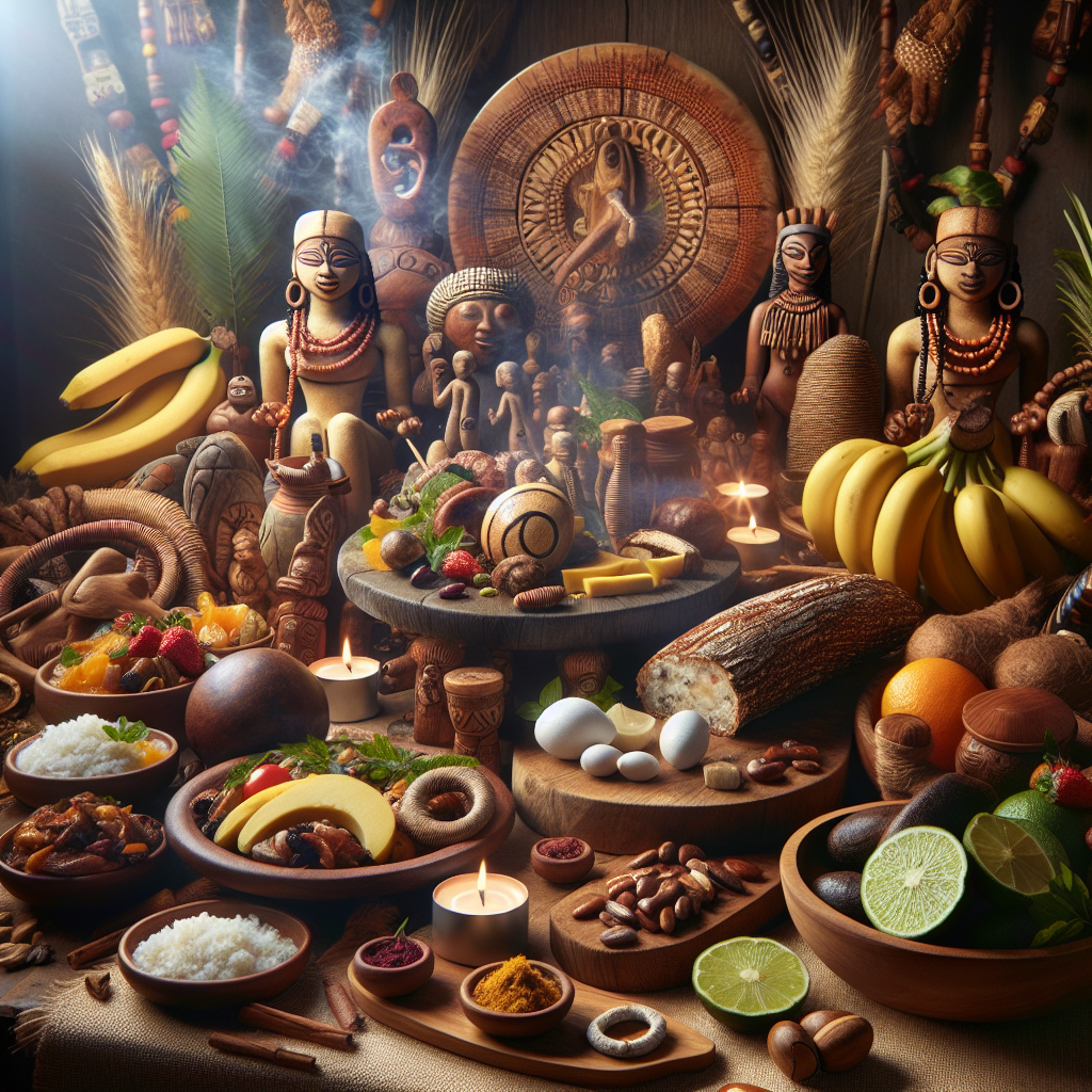 Comidas dos Orixás no Candomblé