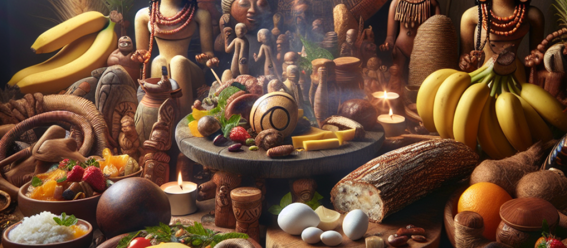 Comidas dos Orixás no Candomblé